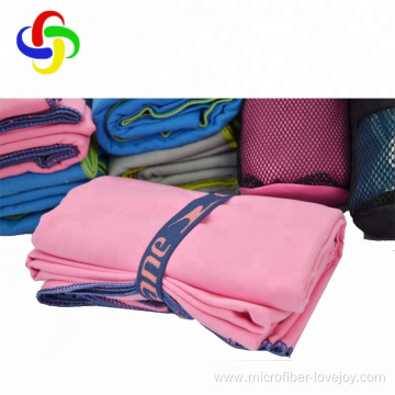 wholesale custom printed soft microfiber suede sports towel